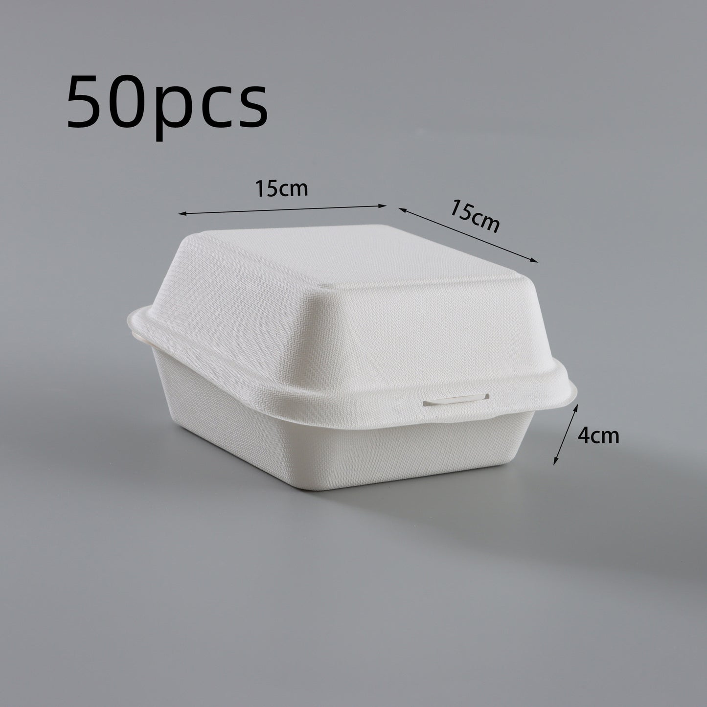 To-go containers, Food boxes, Disposable, Hamburger Box, Biodegradable