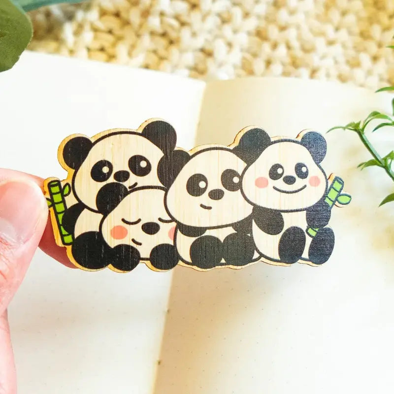 Eco Friendly Bamboo Stickers Set