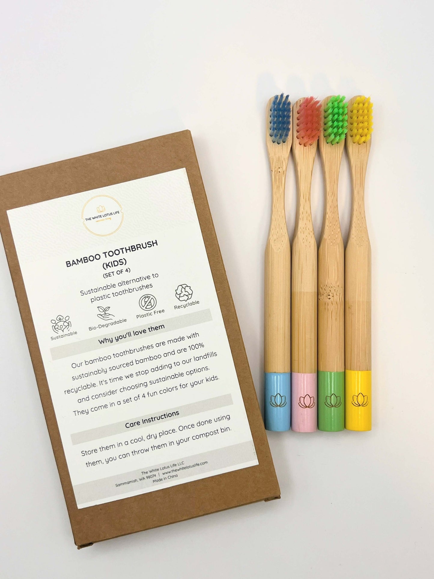 Bamboo Toothbrush (Kids)