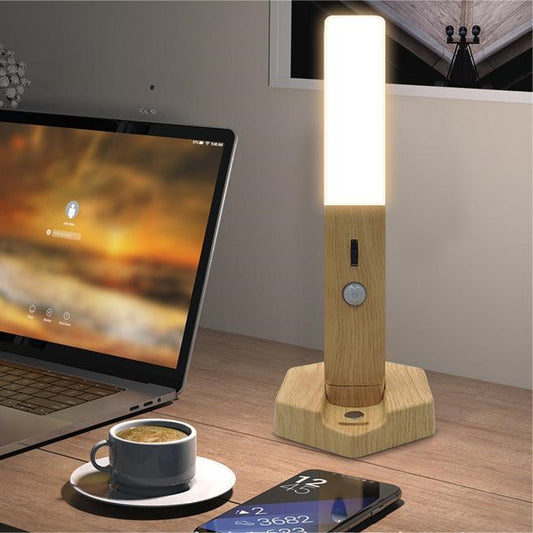 Smart Home Wooden Small Night Lamp Lamp LED