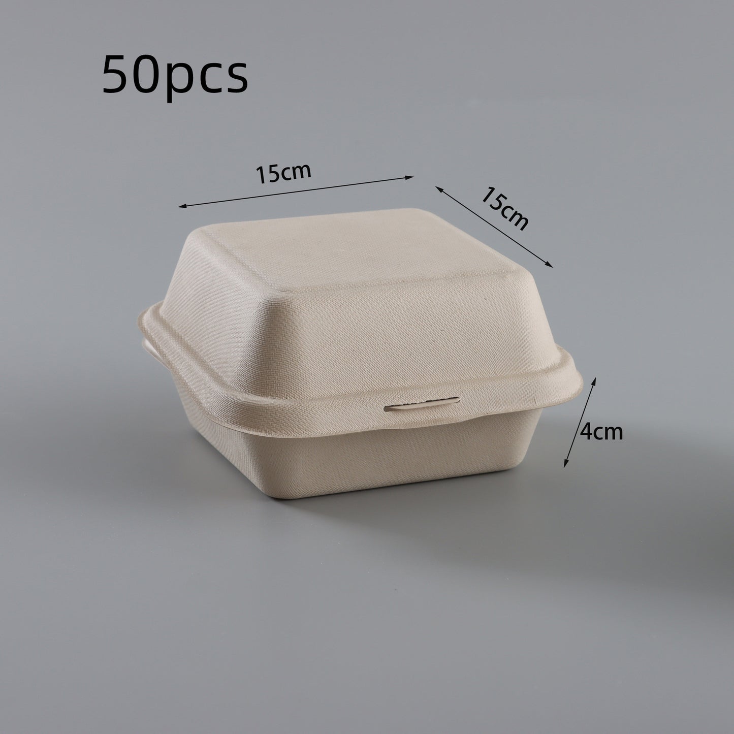 To-go containers, Food boxes, Disposable, Hamburger Box, Biodegradable