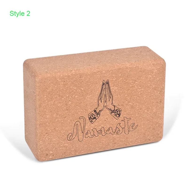 Yoga Brick, Cork Yoga Block, Body Shaping Gym and Home Work Out, Eco Friendly