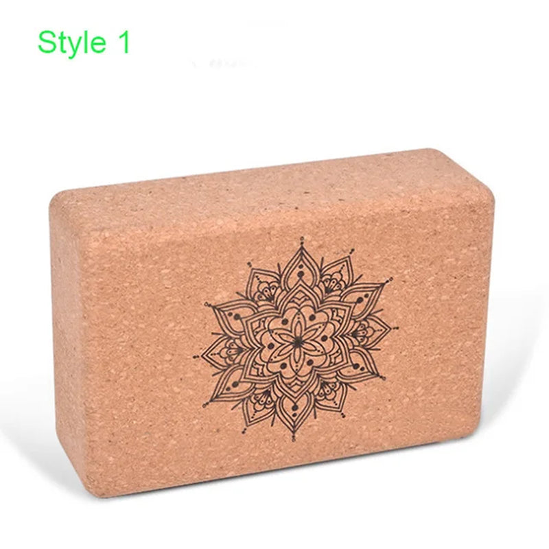 Yoga Brick, Cork Yoga Block, Body Shaping Gym and Home Work Out, Eco Friendly